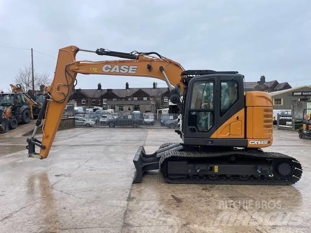 CASE CX145D Blade Kāpurķēžu ekskavatori