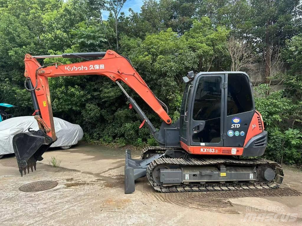 Kubota KX 183 Kāpurķēžu ekskavatori