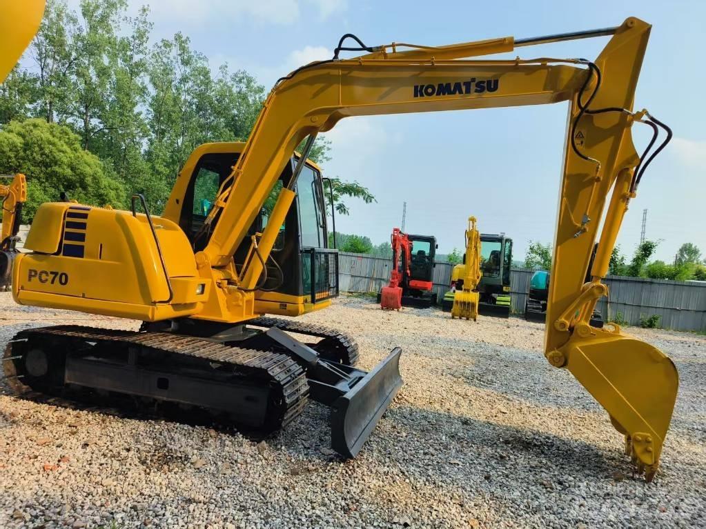Komatsu PC 70-7 Kāpurķēžu ekskavatori