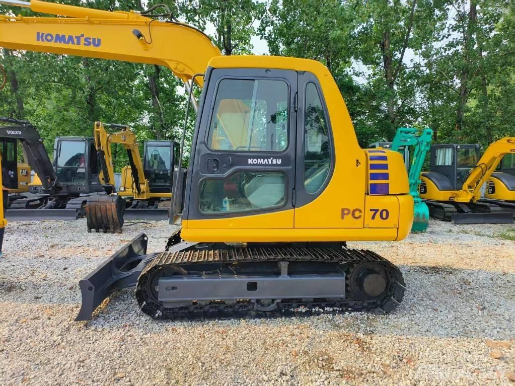 Komatsu PC 70-7 Kāpurķēžu ekskavatori