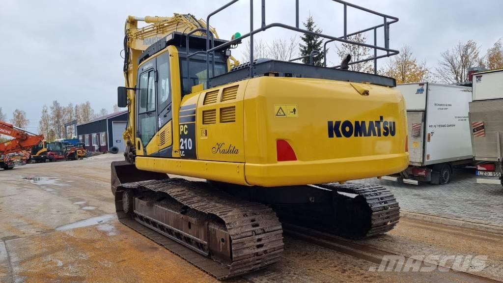 Komatsu PC 210 LC-10 Kāpurķēžu ekskavatori