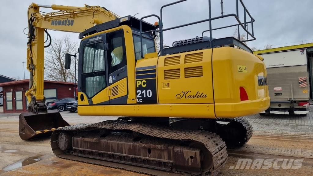 Komatsu PC 210 LC-10 Kāpurķēžu ekskavatori