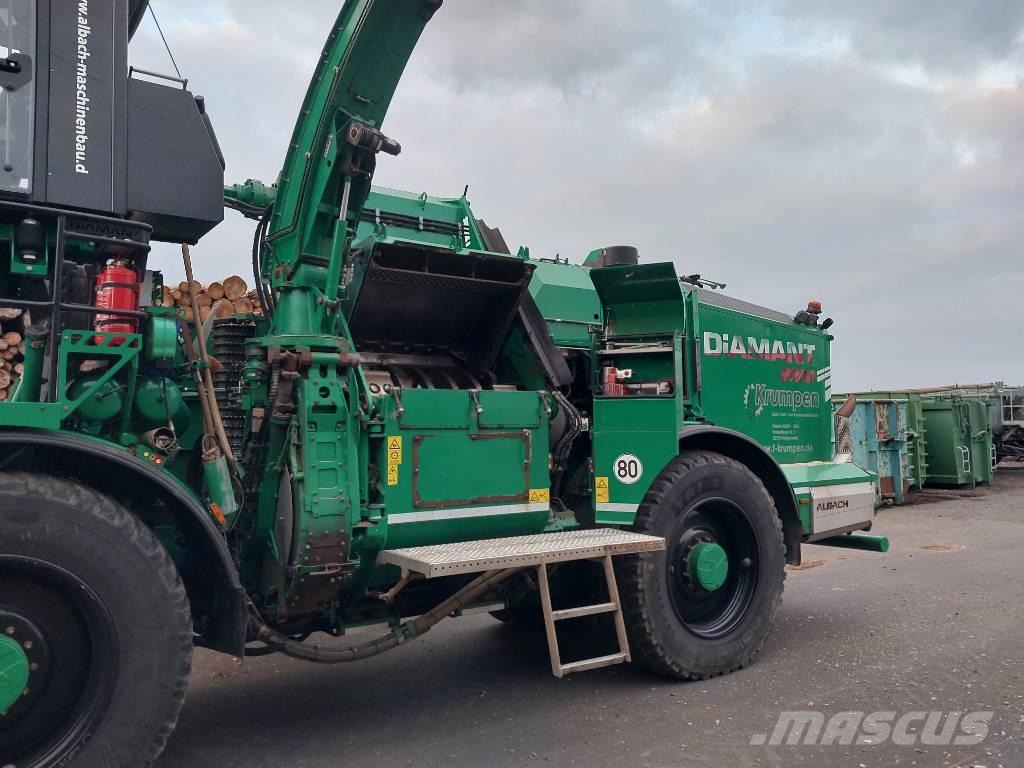 Albach Diamant 2000 Koksnes šķeldotāji