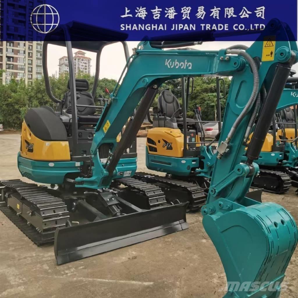Kubota U 20 Kāpurķēžu ekskavatori