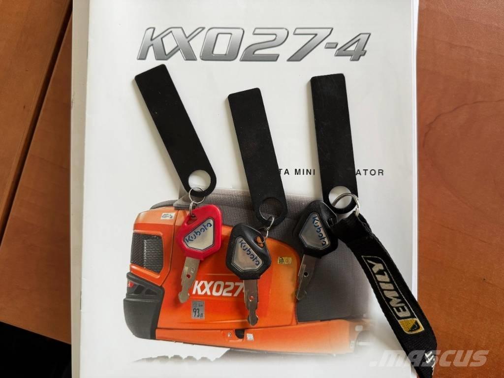 Kubota KX 027-4 Mini ekskavatori < 7 t