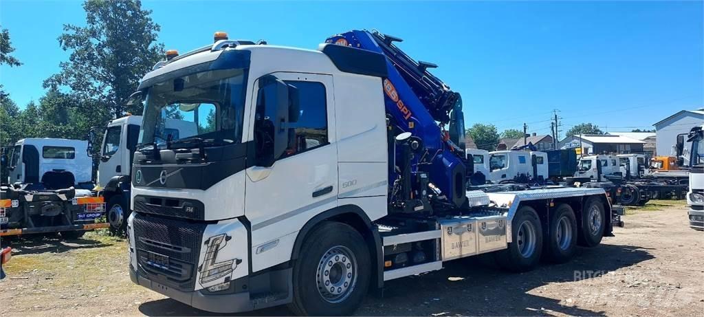 Volvo FM 500 8X4 Smagās mašīnas ar celtni