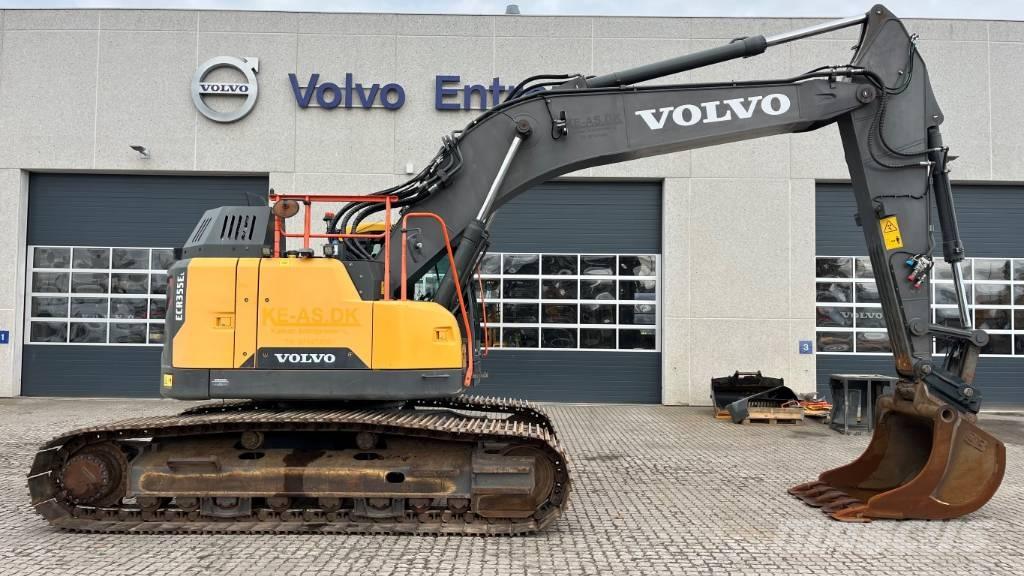Volvo ECR355EL Kāpurķēžu ekskavatori