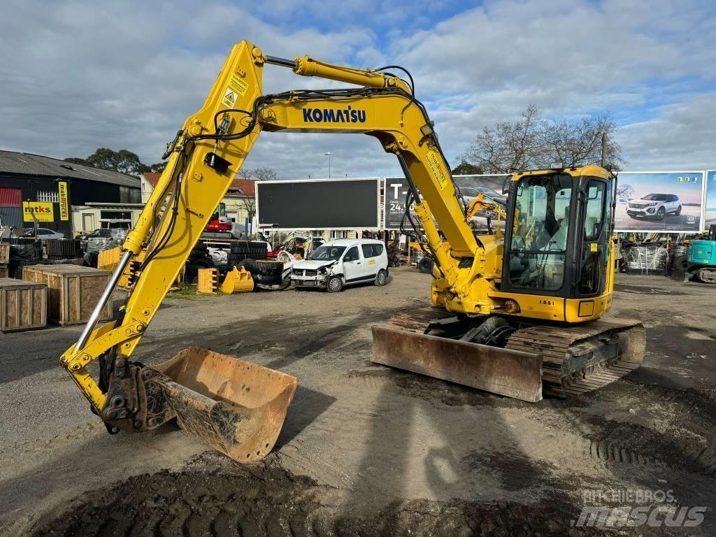 Komatsu PC 118 MR-8 Kāpurķēžu ekskavatori