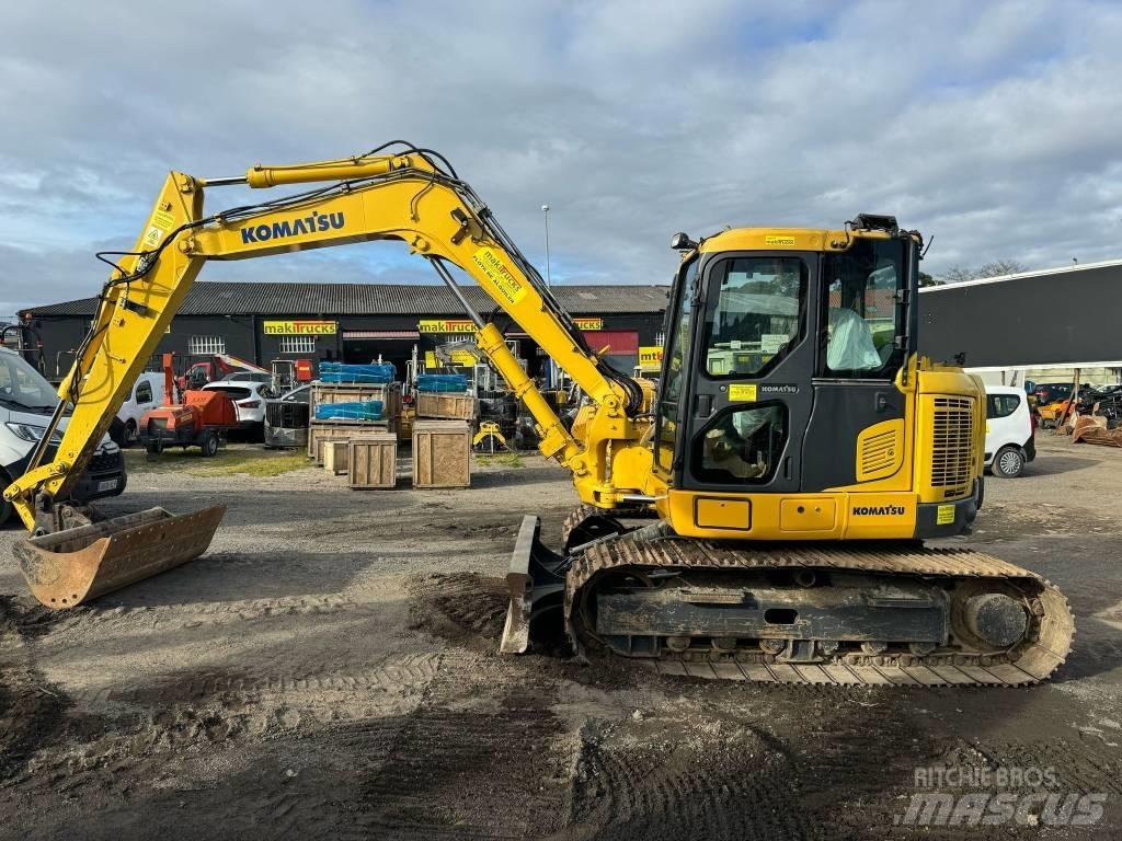Komatsu PC 118 MR-8 Kāpurķēžu ekskavatori