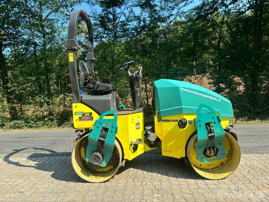 Ammann ARX 26 Divvalču grunts veltņi