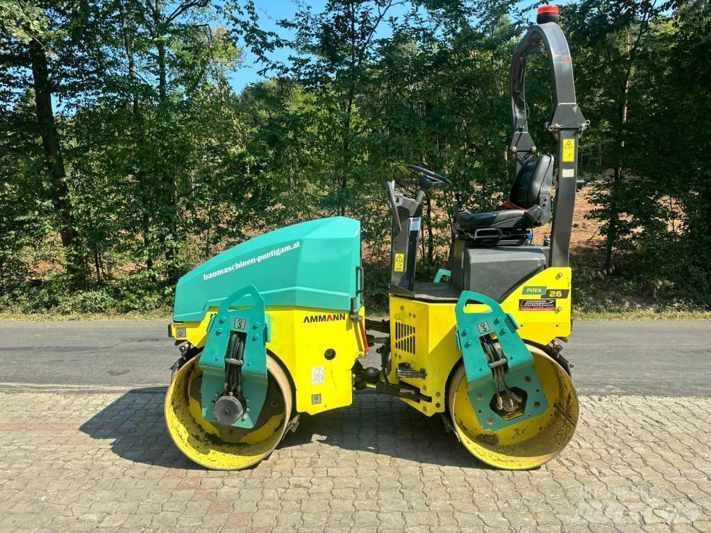 Ammann ARX 26 Divvalču grunts veltņi