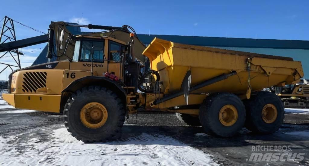 Volvo A 40 E Artikulētie pašizgāzēji