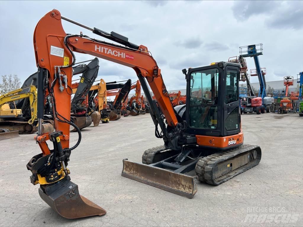 Hitachi ZX55U-6 Mini ekskavatori < 7 t