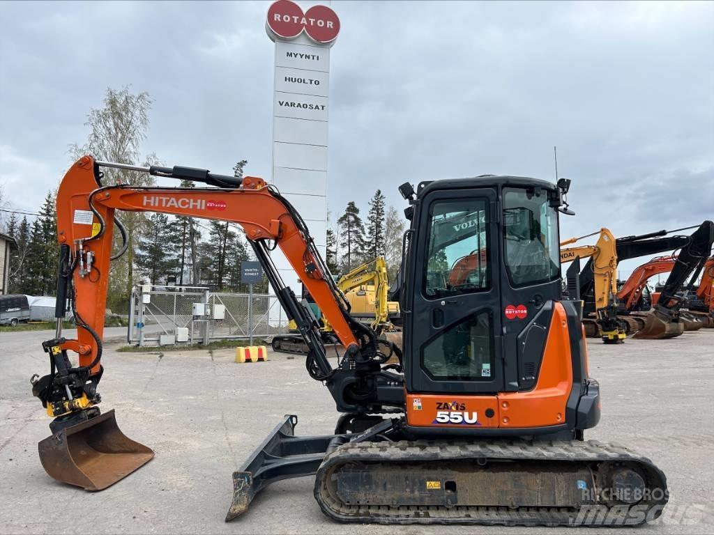 Hitachi ZX55U-6 Mini ekskavatori < 7 t