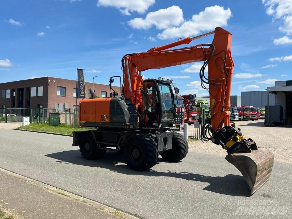 Hitachi ZX 140 W-5 Ekskavatori uz riteņiem