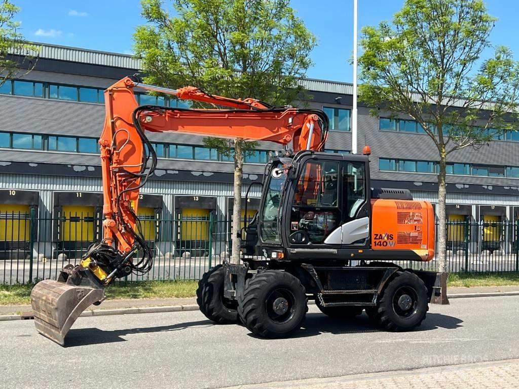 Hitachi ZX 140 W-5 Ekskavatori uz riteņiem