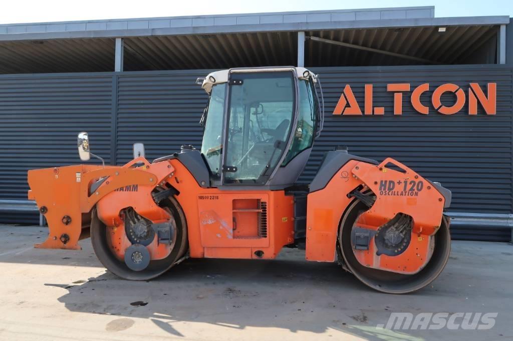 Hamm HD+ 120 VO Divvalču grunts veltņi