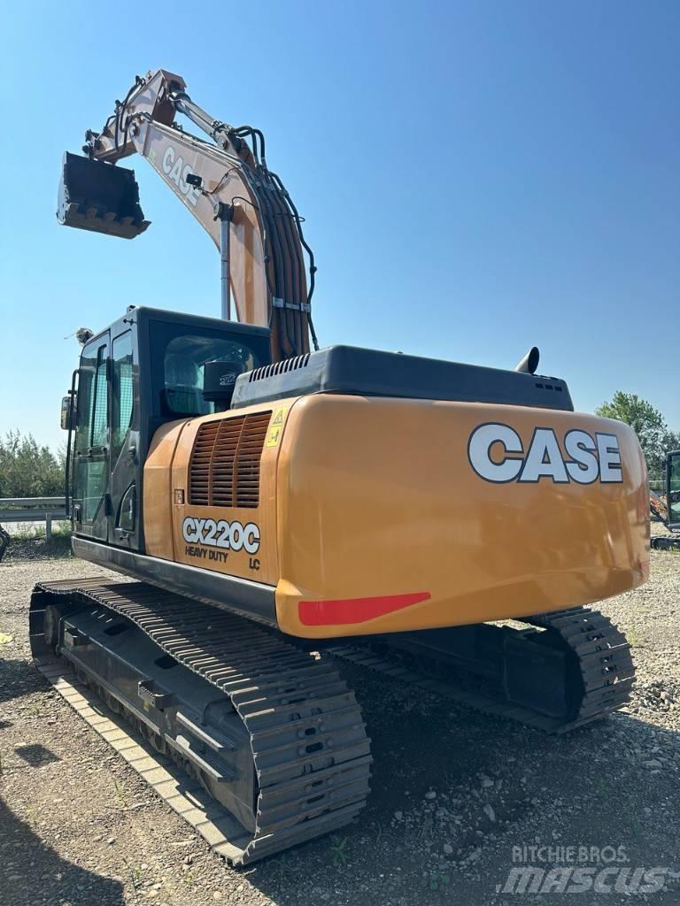 CASE CX220C HD-LC Kāpurķēžu ekskavatori