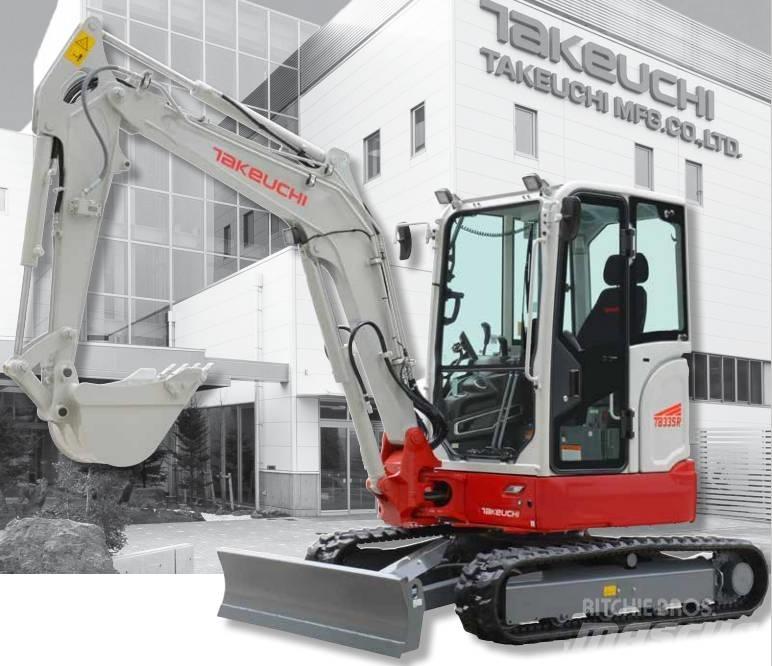 Takeuchi TB335R Mini ekskavatori < 7 t