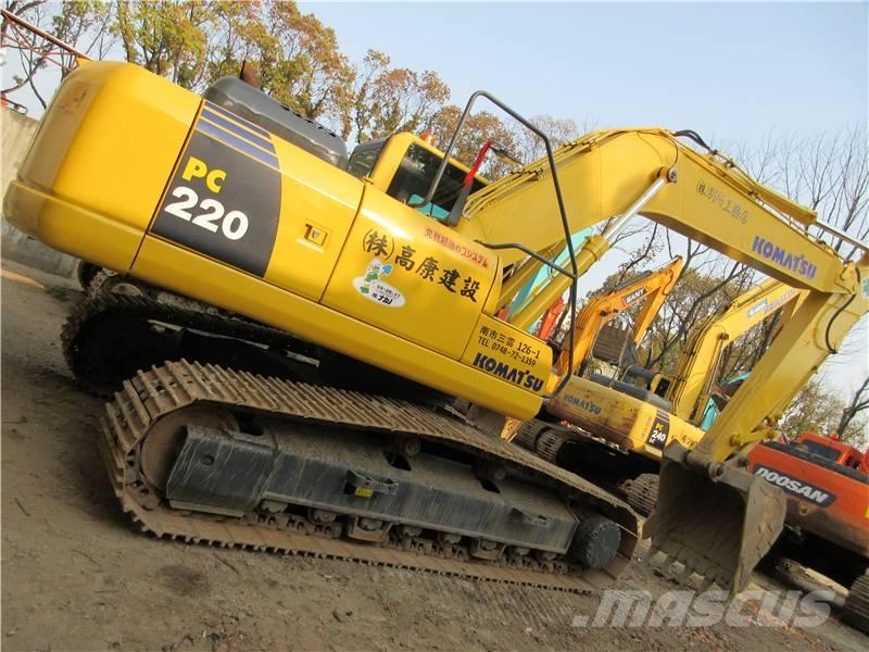 Komatsu PC 220-8 Kāpurķēžu ekskavatori