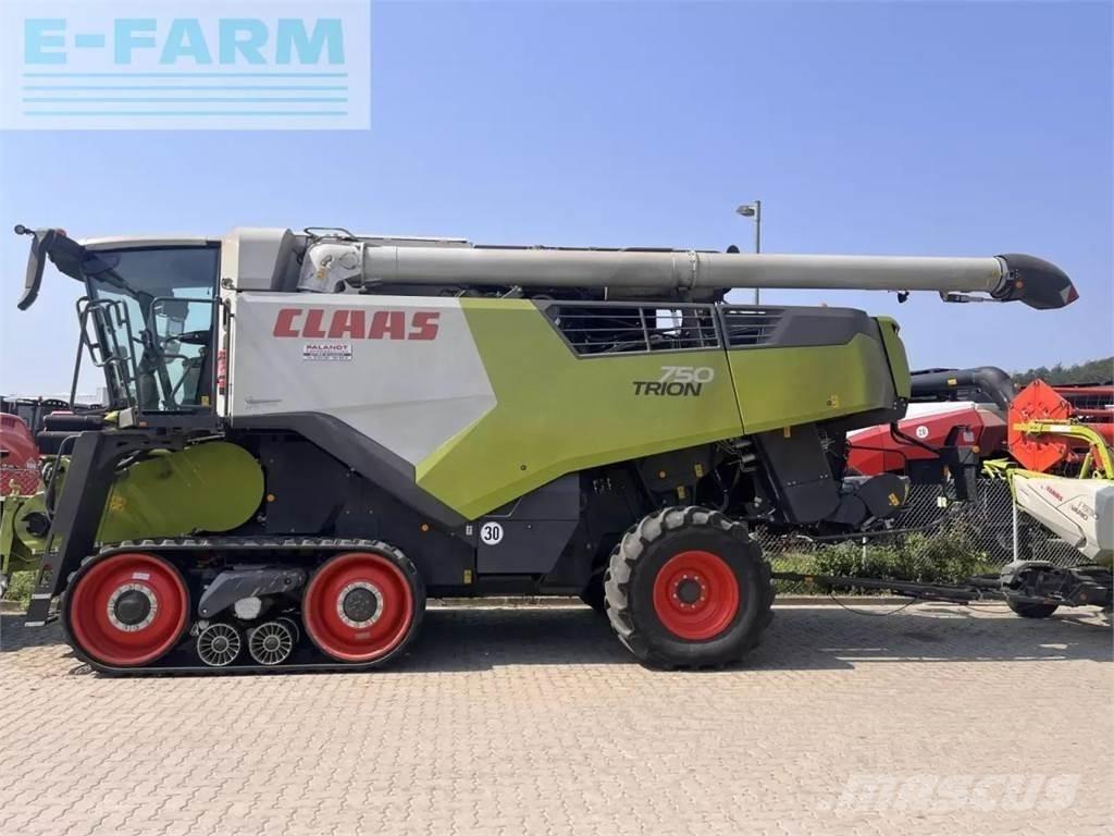 CLAAS trion 750 tt Ražas novākšanas kombaini