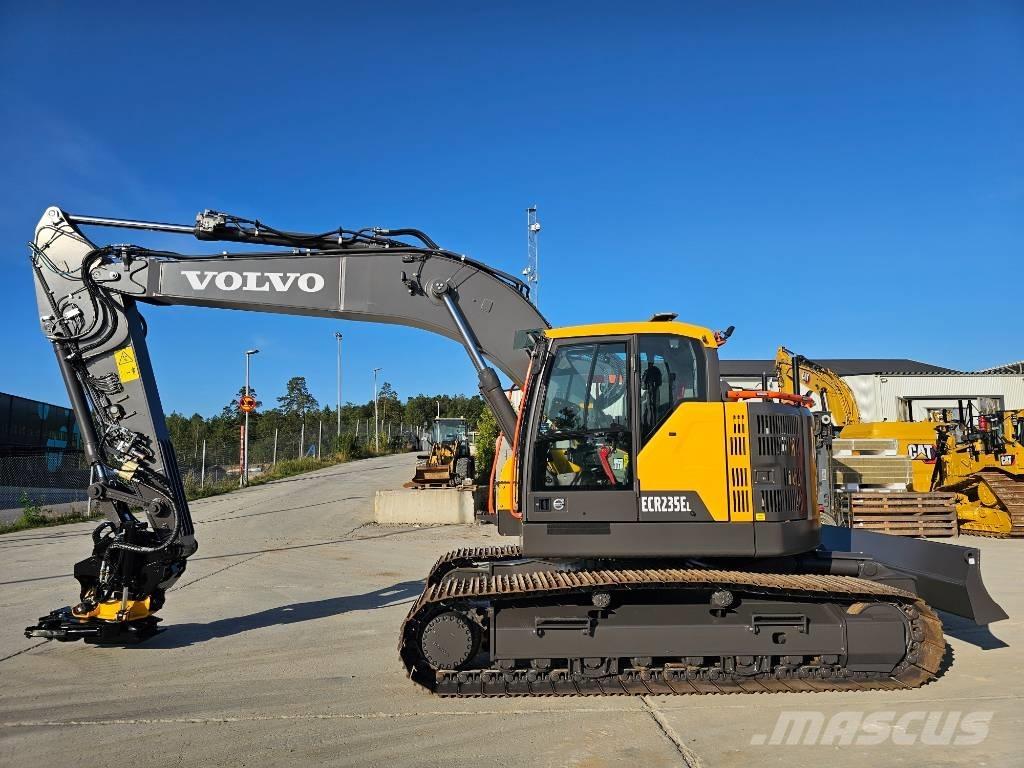 Volvo ECR235EL Kāpurķēžu ekskavatori