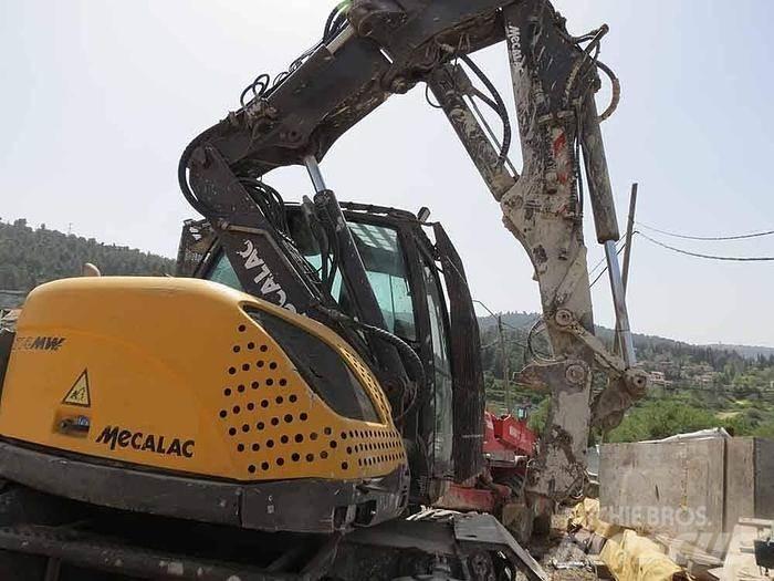 Mecalac 714 MW Īpašie ekskavatori