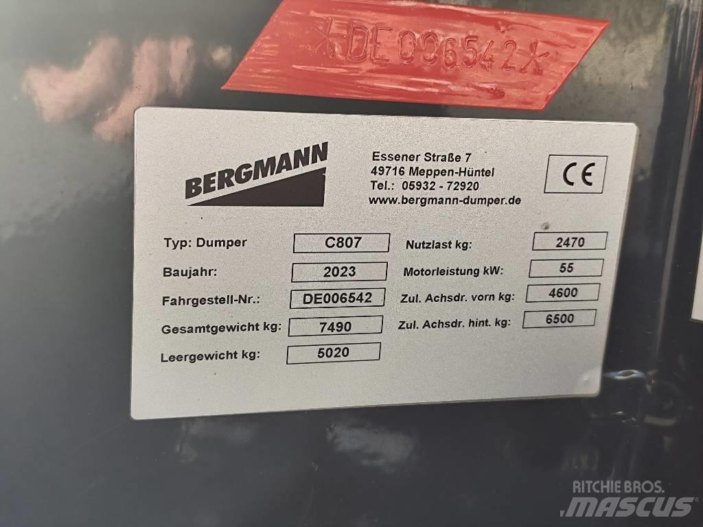 Bergmann C 807 S Artikulētie pašizgāzēji