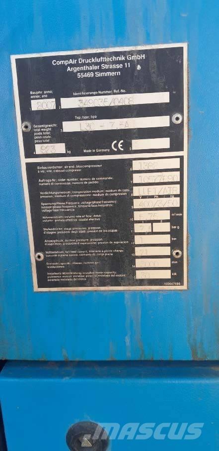 Compair L30-7.5A Kompresori