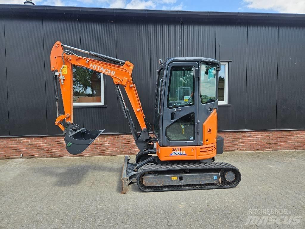 Hitachi ZX 26 Mini ekskavatori < 7 t
