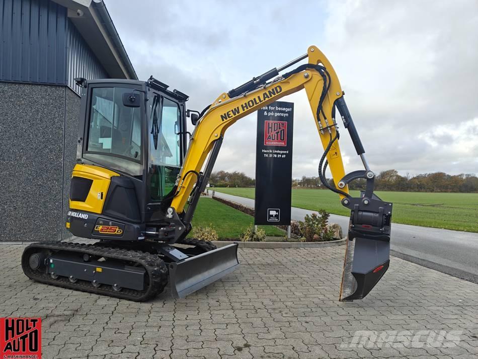 New Holland E 25 D Mini ekskavatori < 7 t