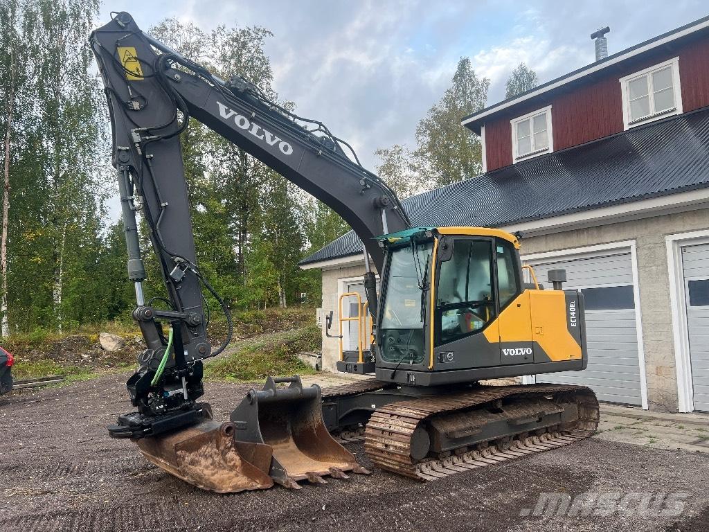 Volvo EC 140 EL Kāpurķēžu ekskavatori
