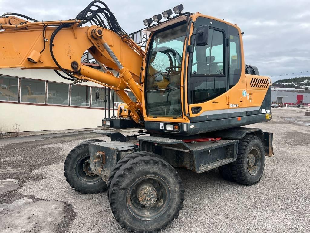 Hyundai 140w 9A Ekskavatori uz riteņiem
