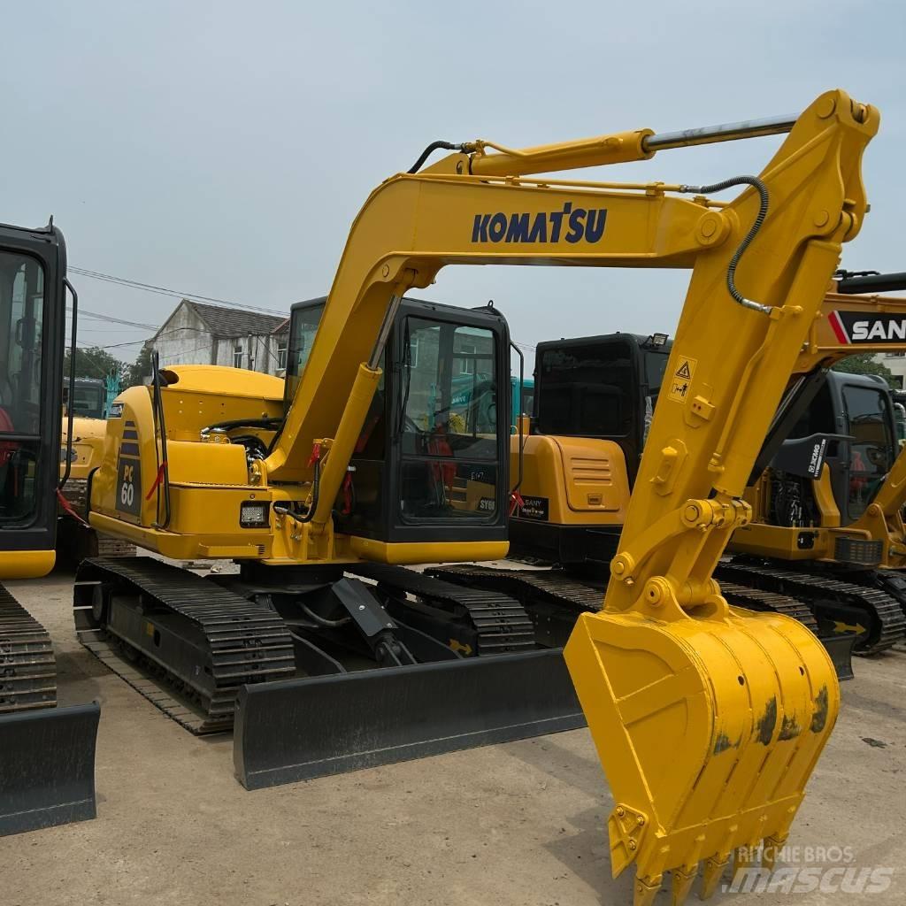 Komatsu 60-8 Kāpurķēžu ekskavatori