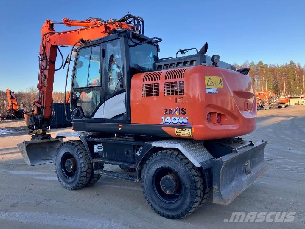 Hitachi ZX 140 WT-6 Ekskavatori uz riteņiem