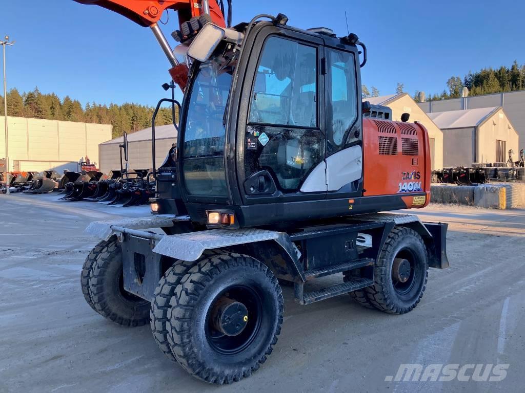Hitachi ZX 140 WT-6 Ekskavatori uz riteņiem