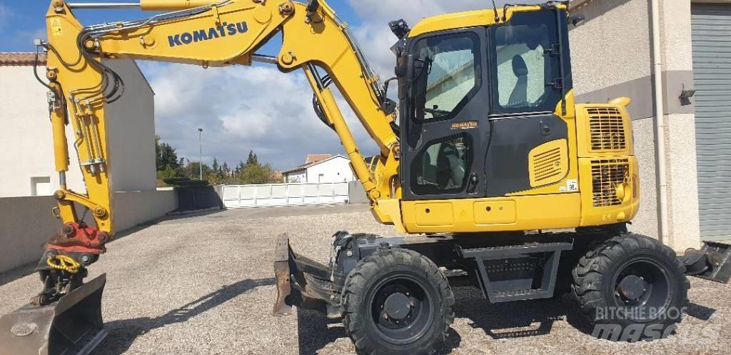 Komatsu PW98 MR10 Ekskavatori uz riteņiem
