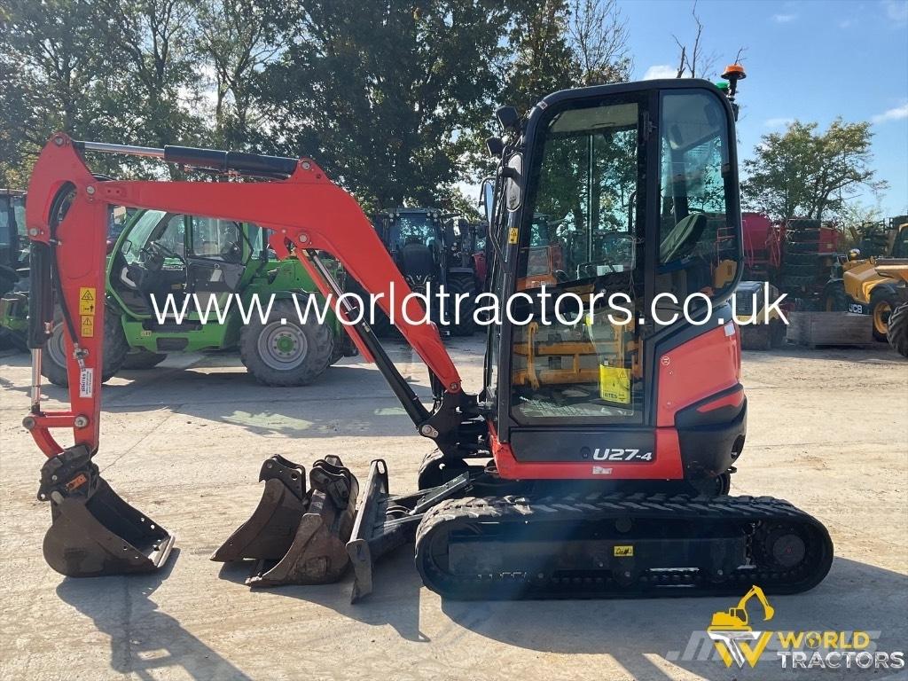 Kubota U 27-4 Mini ekskavatori < 7 t