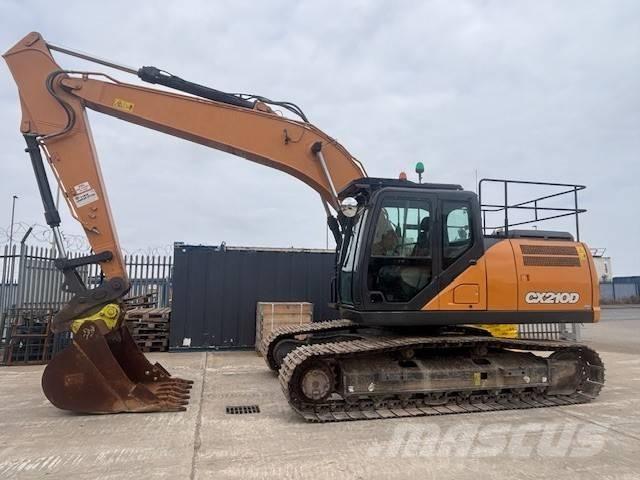 CASE CX 210 D Kāpurķēžu ekskavatori
