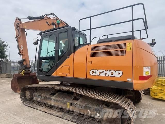 CASE CX 210 D Kāpurķēžu ekskavatori