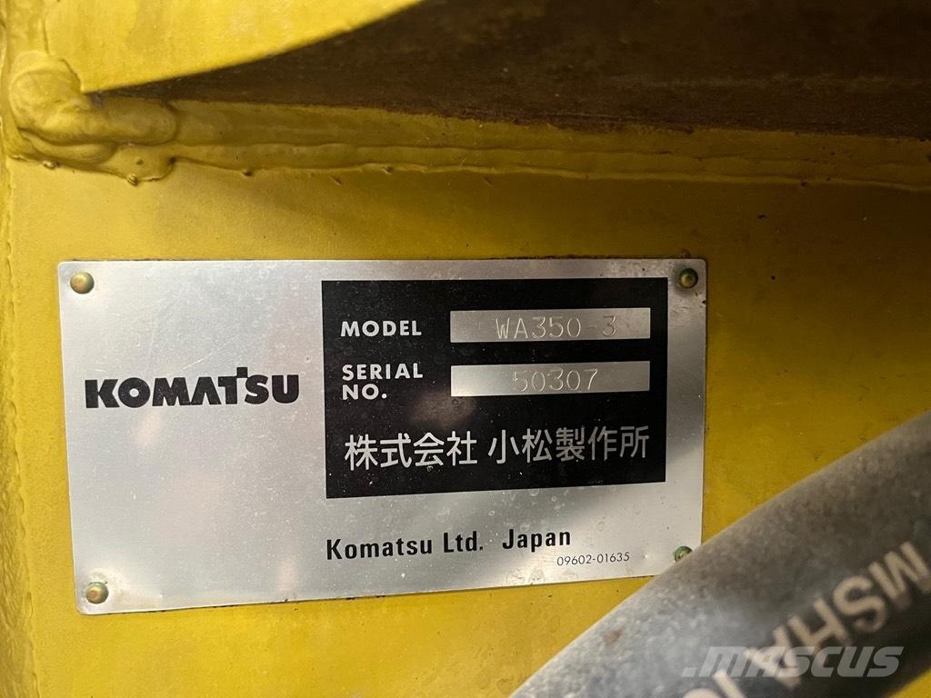 Komatsu WA 350-3 Iekrāvēji uz riteņiem