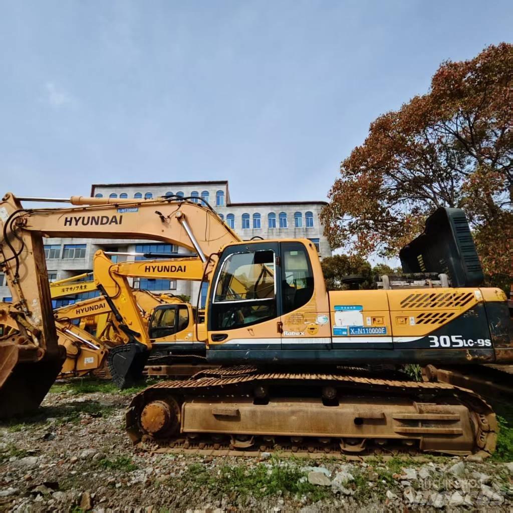 Hyundai R305LC-9S Kāpurķēžu ekskavatori