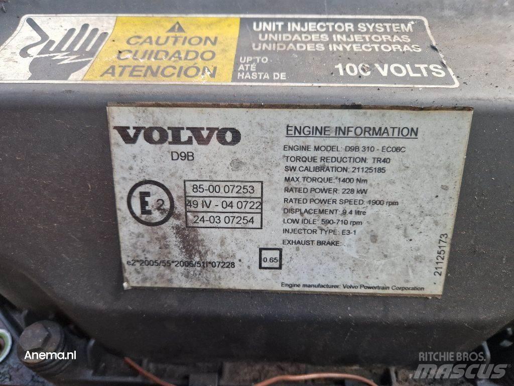 Volvo D9B Dzinēji