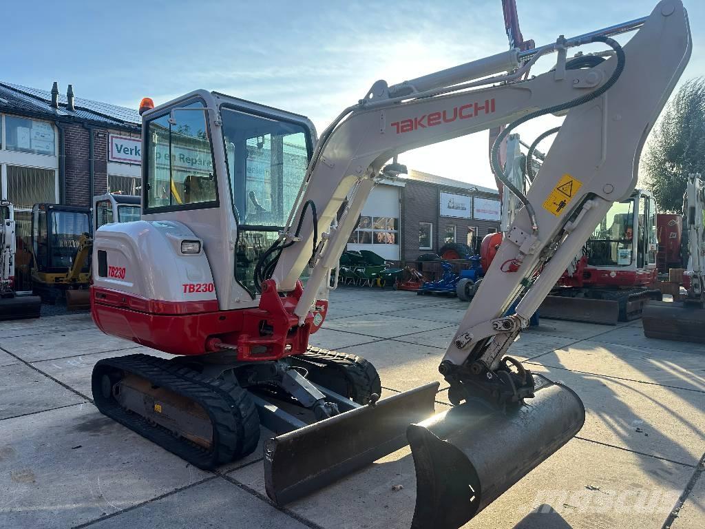 Takeuchi TB 230 Mini ekskavatori < 7 t