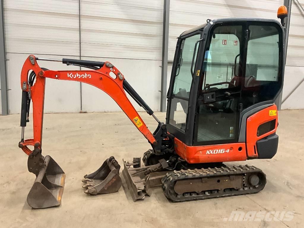 Kubota KX 016-4 Mini ekskavatori < 7 t