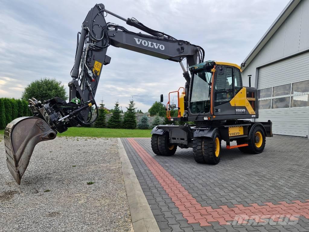 Volvo EWR 170 E Ekskavatori uz riteņiem
