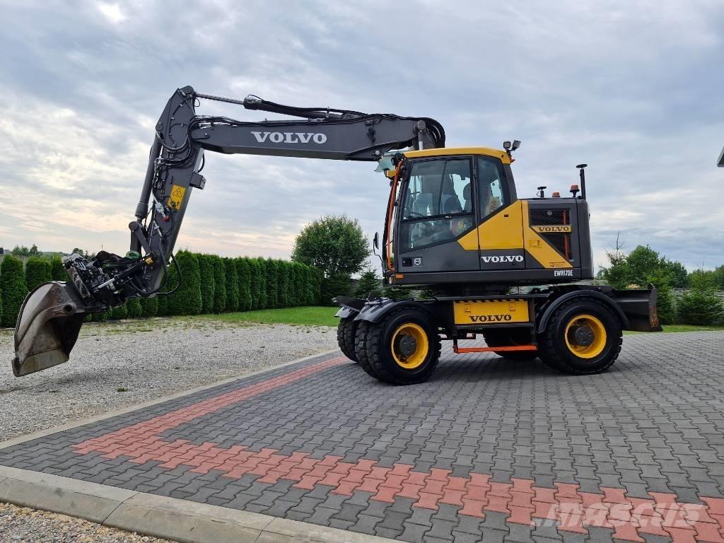 Volvo EWR 170 E Ekskavatori uz riteņiem