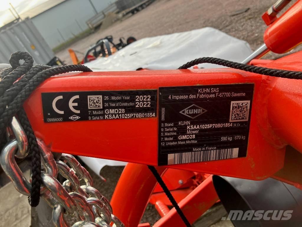 Kuhn GMD 280 Pļaujmašīnas