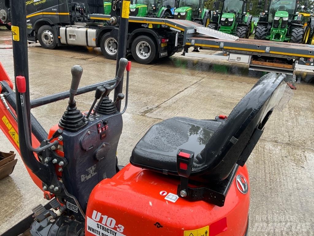 Kubota U 10-3 Mini ekskavatori < 7 t
