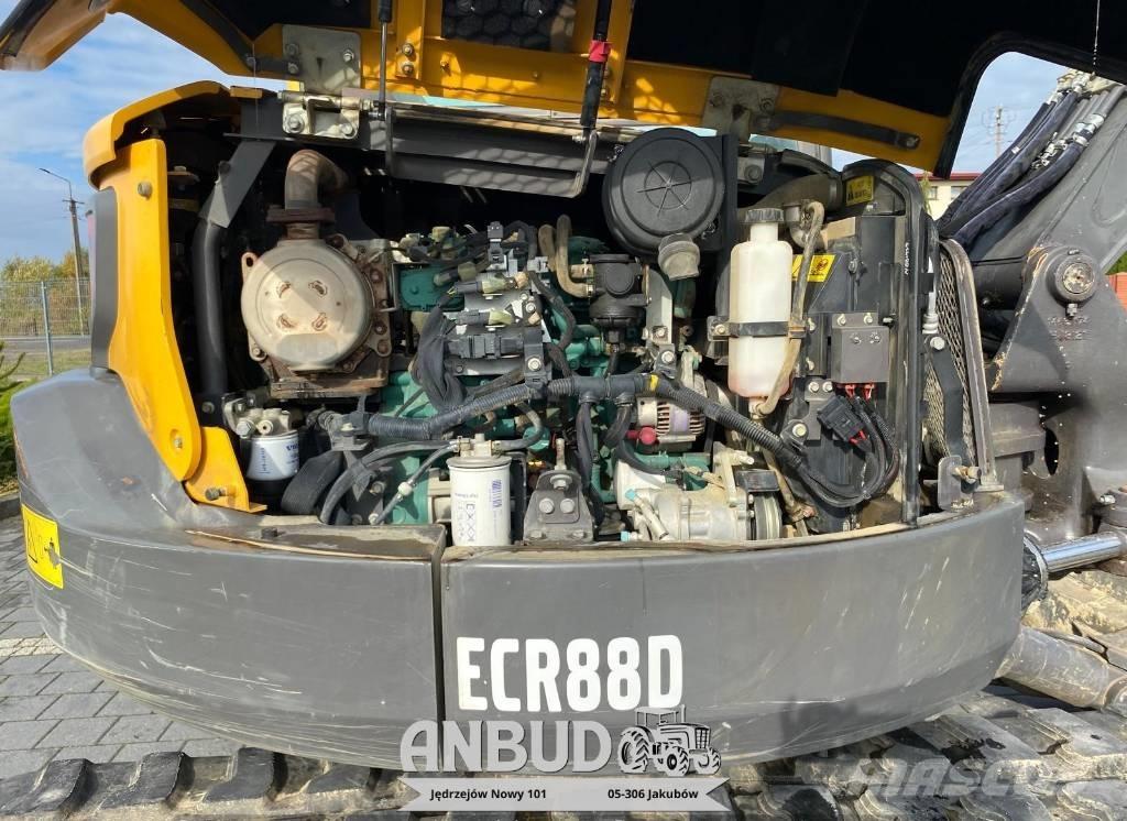Volvo ECR 88 D Kāpurķēžu ekskavatori
